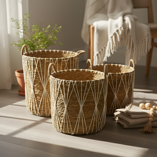 Straw Basket S